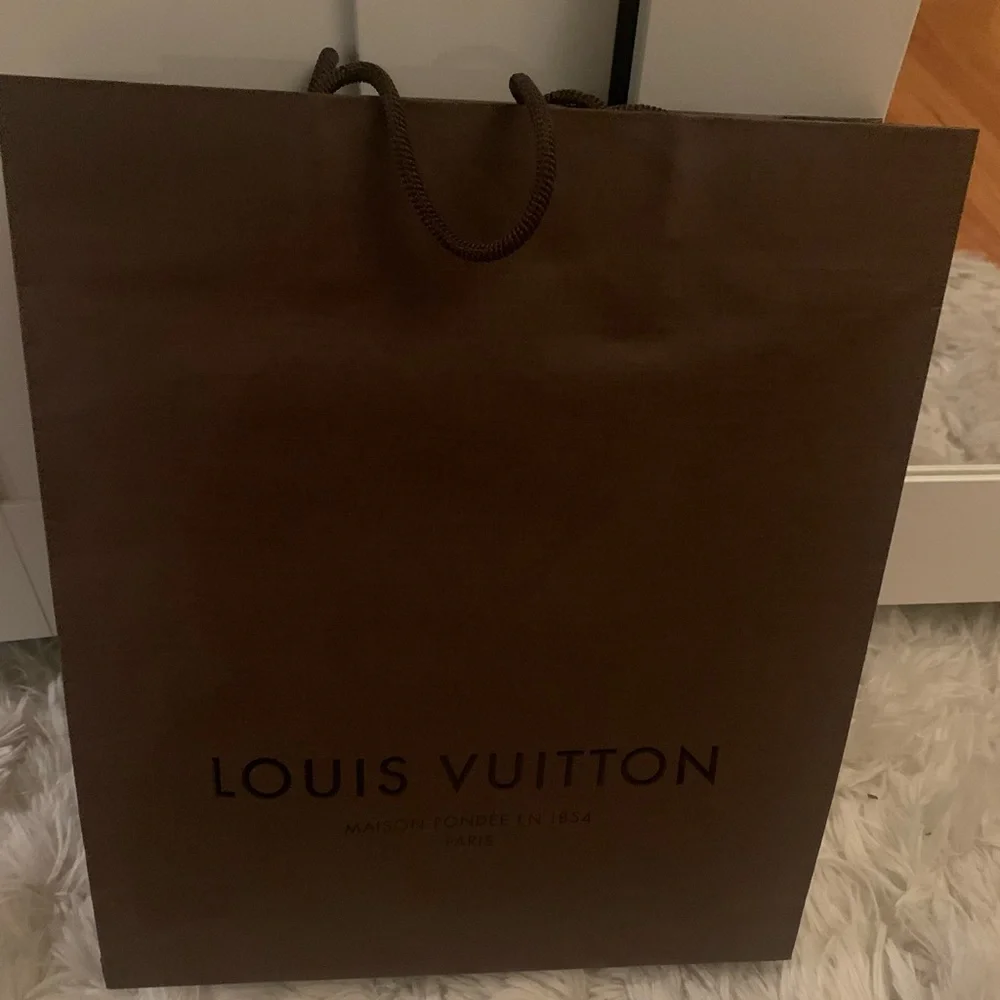 Louis Vuitton Shopping Paper Bag